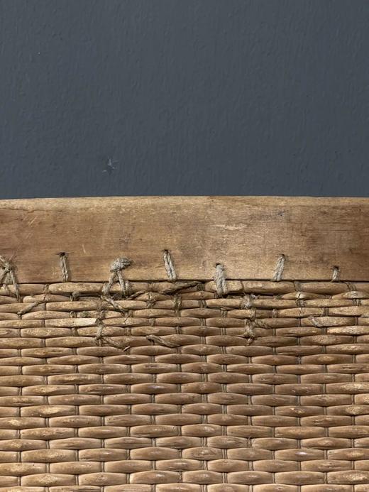 竹架蒲草编老簸箕，顺丰包邮 商品图4