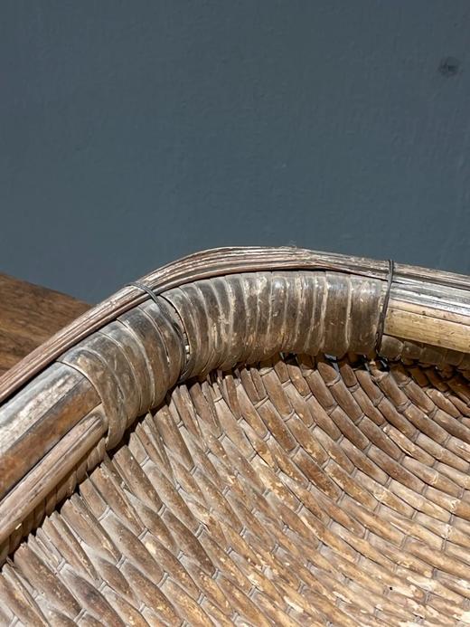 竹架蒲草编老簸箕，顺丰包邮 商品图12