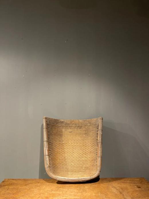 竹架蒲草编老簸箕，顺丰包邮 商品图2