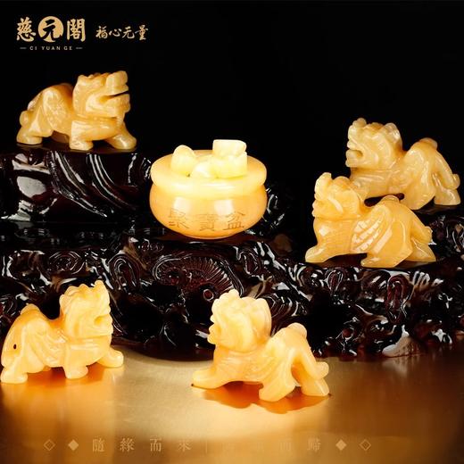 慈元阁定制五福临门貔貅摆件家居玄关门厅大堂办公开业装饰吉祥礼 商品图3