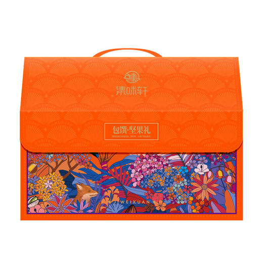 集味轩  坚果礼盒  炒货干果果干混合礼盒   包馔坚果礼1524g 商品图2