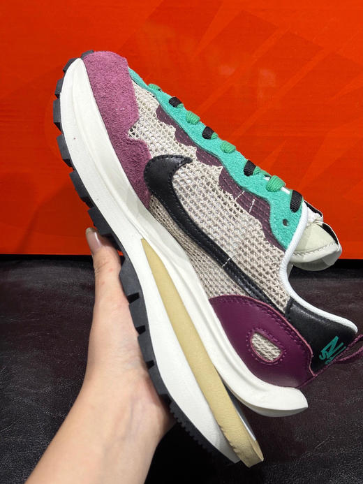 秋冬特惠💰430 公司级 # Sacai x Nike Vapor Waffle 减震耐磨 低帮 运动休闲鞋 男女同款 商品图4