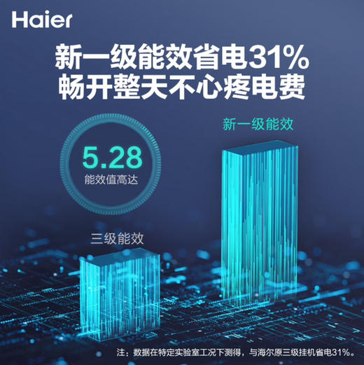 海尔（Haier）空调 KFR-26GW/B1KGC81U1 静悦 商品图3