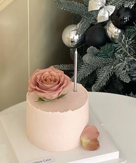 【优品系列】---加高款【简约卡布奇诺】七夕，520，女神节、三八妇女节蛋糕