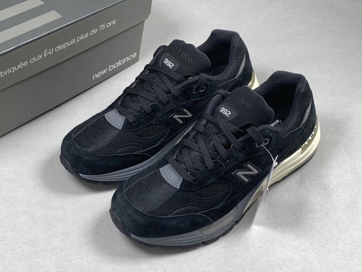 秋冬特惠💰430 纯原版本 # New Balance 992 黑色 复古风格 商品图3