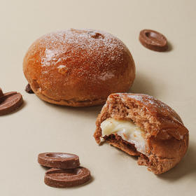 可可麻薯面包（兑换后随蛋糕配送到家或联系客服预约到店领取）