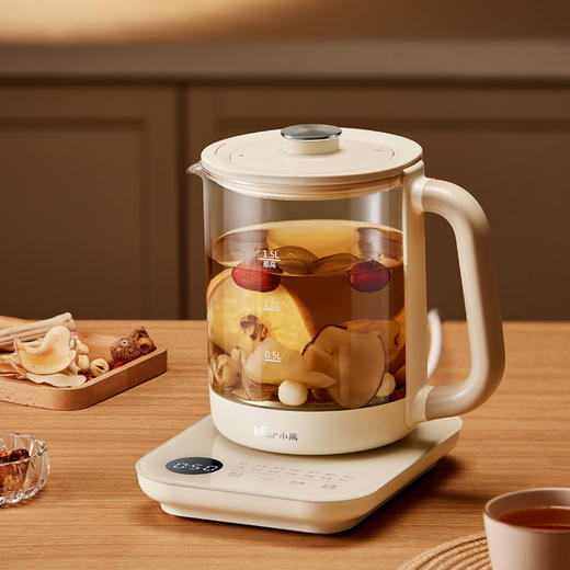 【小程序】小熊(Bear)养生壶 煮茶器 煮茶壶 烧水壶电水壶热水壶电热水壶 多段保温花茶壶果茶壶1.5L YSH-E15Z1 商品图3