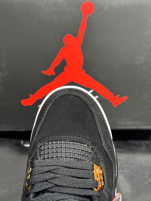 秋冬特惠💰530 纯原版本 # Air Jordan 4 黑金 商品图6