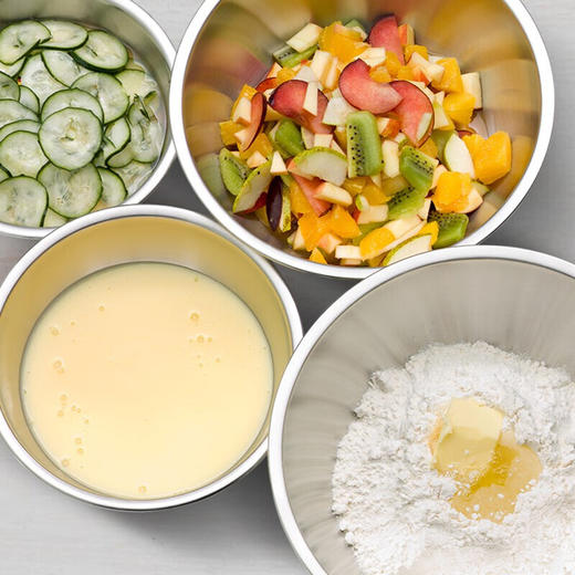 德国WMF福腾宝不锈钢料理盆和面盆揉面盆4件套 商品图2