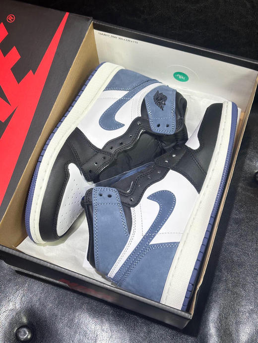 秋冬特惠💰500 公司级 # Air Jordan 1 Retro High oG Blue Moon 六冠壬 蓝脚趾 商品图0