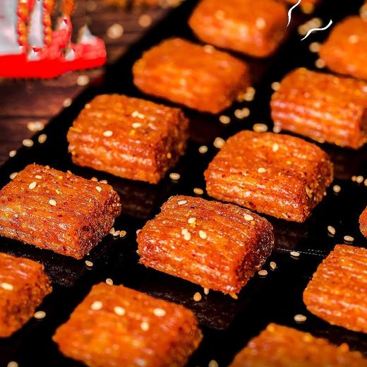 【香辣微甜！素大刀肉】麻辣零食小吃8090后儿时怀旧辣味休闲食品素大刀肉辣条独立包装 商品图0