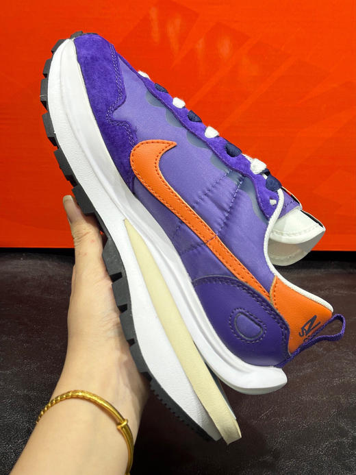 秋冬特惠💰430 公司级 # Sacai x Nike Vapor Waffle 减震耐磨 低帮 运动休闲鞋 男女同款 商品图4