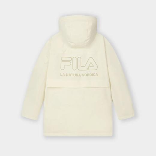 3件4折【自营】FILA/斐乐  斐乐男中长款羽绒服2023冬新款连帽外套 F11M349904FIV 商品图1