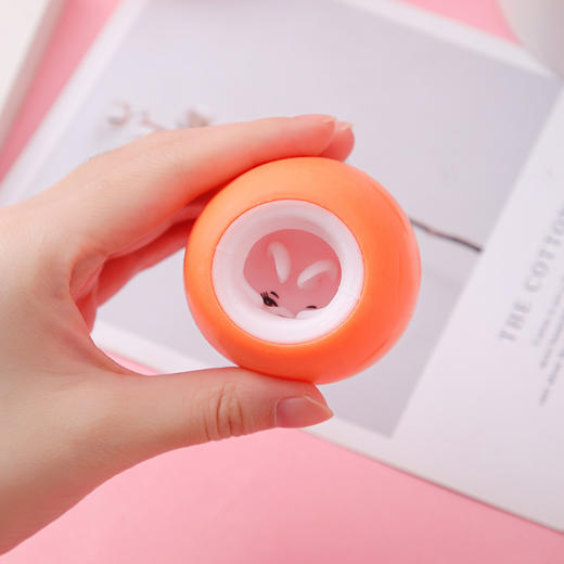 【解压器！挤压胡萝卜】抖音同款仿真造型无异味小动物捏捏乐解压玩具 商品图2