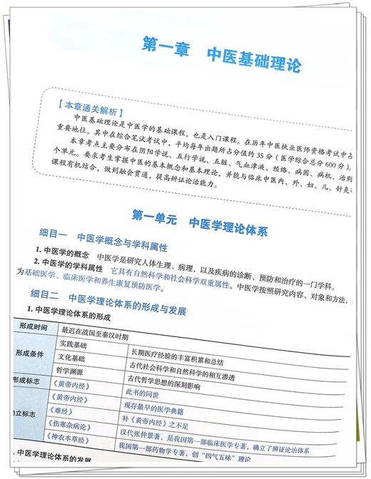 2024年中医执业医师资格考试名师通关笔记 精华背诵版 徐雅 主编 考点全面 标示重点 易混解析 中国中医药出版社 9787513285094 商品图3