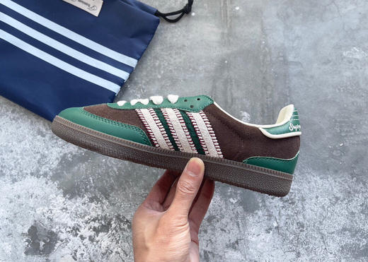 秋冬特惠💰360 Notitle x Adidas originals Samba 德训鞋 防滑耐磨 低帮板鞋 男女同款 商品图4