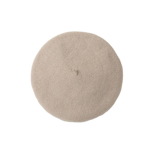 绽放1008朵/15色复古文艺糖果系云朵羊毛呢加深加大显脸小贝雷帽 商品图5