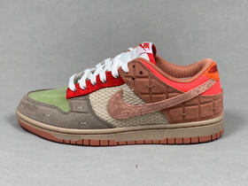 秋冬特惠💰630 莞产版本 # CLOT x NK Dunk Low "The What? "