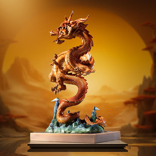 朱炳仁·铜 精铜  龙转乾坤  龙年新品摆件 商品图2