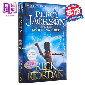 【中商原版】波西杰克逊1 珀西杰克逊和闪电窃贼 英文原版 Percy Jackson and the Lightning Thief Rick Riordan 奇幻