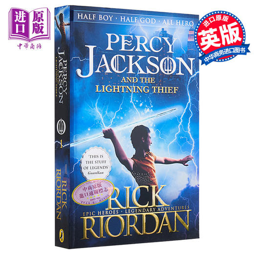 【中商原版】波西杰克逊1 珀西杰克逊和闪电窃贼 英文原版 Percy Jackson and the Lightning Thief Rick Riordan 奇幻 商品图0