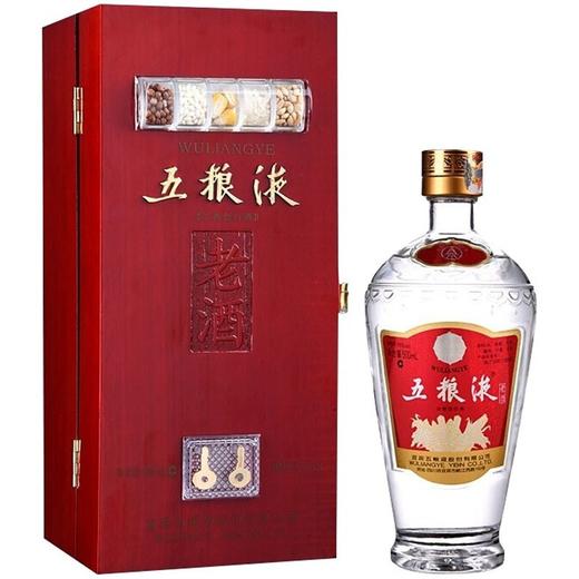 56度五粮液老酒500ml 单瓶（2018年老酒） 商品图0