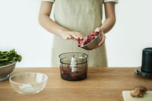 olayks绞肉机家用电动小型多功能全自动搅拌机打碎肉打陷碎菜蒜泥 商品图0