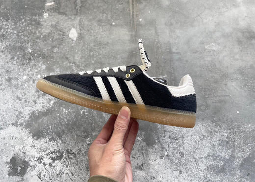 秋冬特惠💰360 notitle x adidas originals Samba 长舌 马毛 德训鞋 防滑耐磨 低帮板鞋 男女同款 商品图4