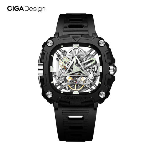 CIGA design玺佳机械表·X系列 能量之眼男士手表 商品图0