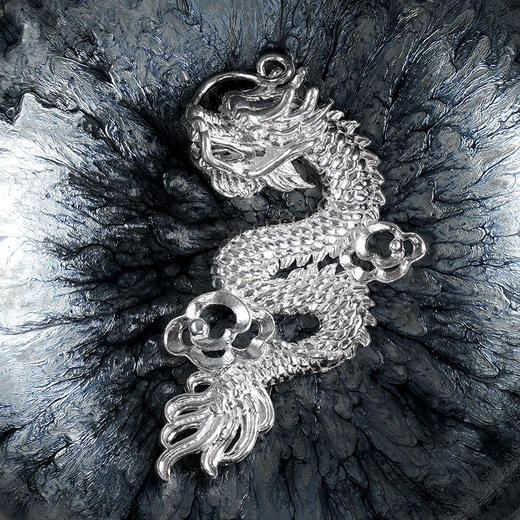 子佩集S990【河清海晏】茶具【HH001】龙腾茶杯摆件2312 商品图2