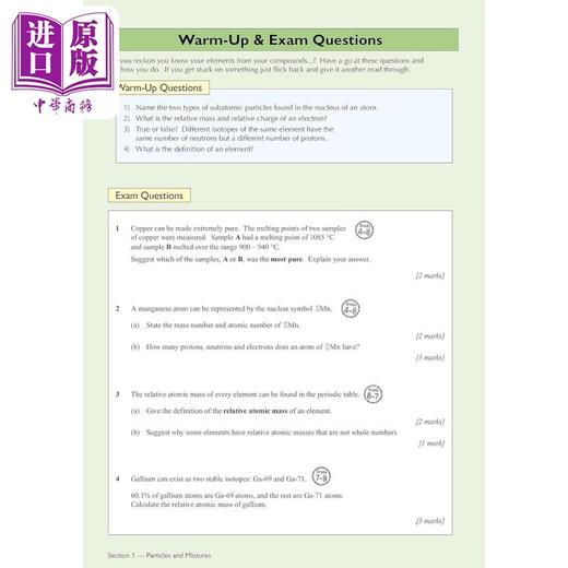 【中商原版】New Pearson Edexcel IGCSE Chemistry Complete Revision & Practice Incl. Online Videos & Quiz 商品图4