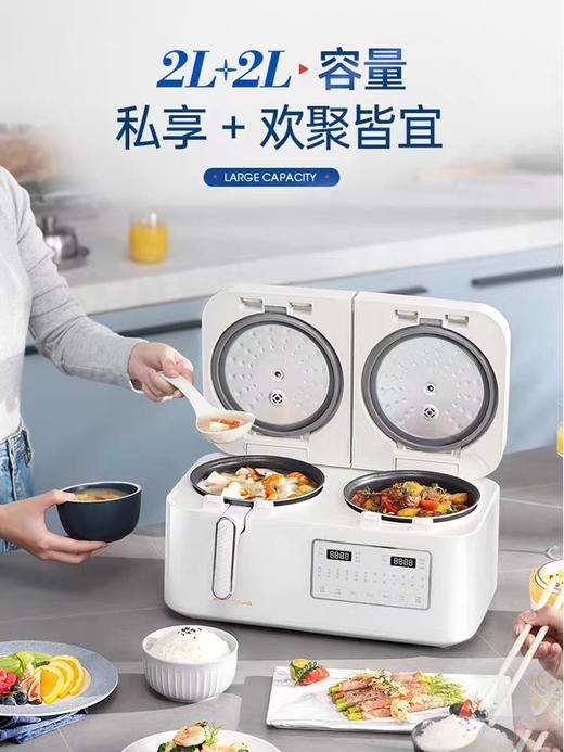 【春上新】10楼 摩飞  双拼电饭煲  MR8501  吊牌价799元   活动价699元 商品图4