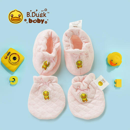【专柜同款精品】B.Duck婴儿手脚套/BYF3189103 商品图0