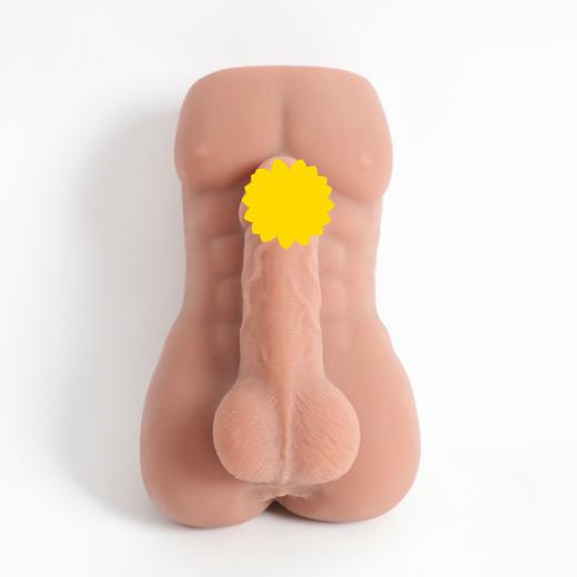 荷尔先生肌肉男倒模带阳具自慰飞机杯猛男翘臀硅胶材质 商品图6