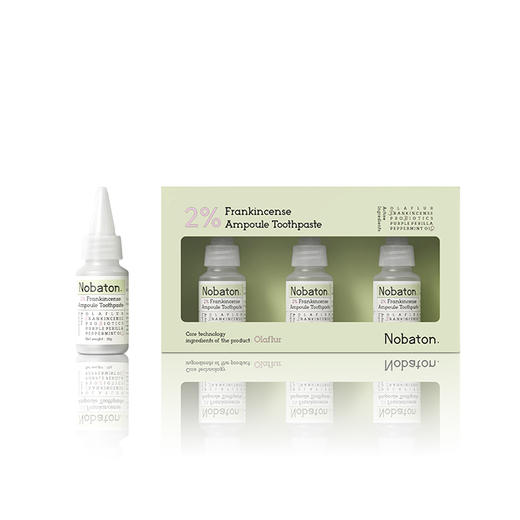 Nobaton诺巴顿农场2%乳香安瓶牙膏35g×3支 商品图7