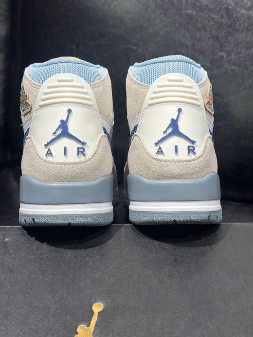 秋冬特惠💰450 Jordan Legacy 312 高帮 复古鎰球鞋 GS 米白蓝 商品图1