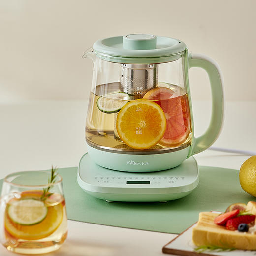 【小程序】小熊(Bear)养生壶 煮茶器 煮茶壶 1.5升大容量电热水壶茶壶煮水壶烧水壶 办公室多功能迷你恒温水壶花茶壶 YSH-E15P8 商品图1