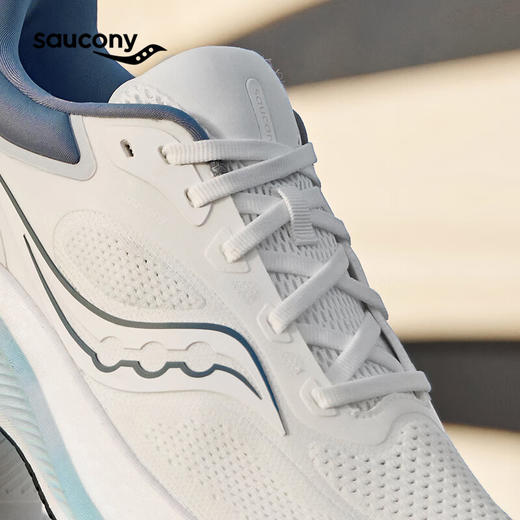 Saucony索康尼新款SURGE澎湃3男女款跑步鞋减震舒适黑色运动慢跑鞋 商品图3