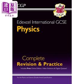 【中商原版】New Pearson Edexcel IGCSE Physics Complete Revision & Practice Incl. Online Videos&Quizzes