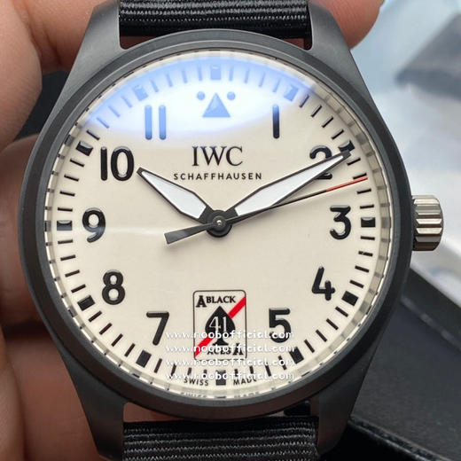 NOOB🏷️飞行员系列型号: IW326905这就是，我王牌！IWC飞行员 Top Gun 黑桃！复刻手表一比一手表n厂c厂zf厂vs厂clean厂noob厂 商品图4