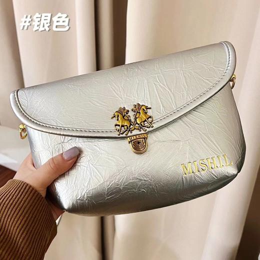 MISHIL全皮信封包/MISHIL全真皮配肩带饺子包 商品图4