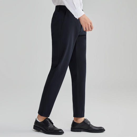 【易打理】圣得西男士商务正装西裤中青年直筒长裤2412911001A 商品图1