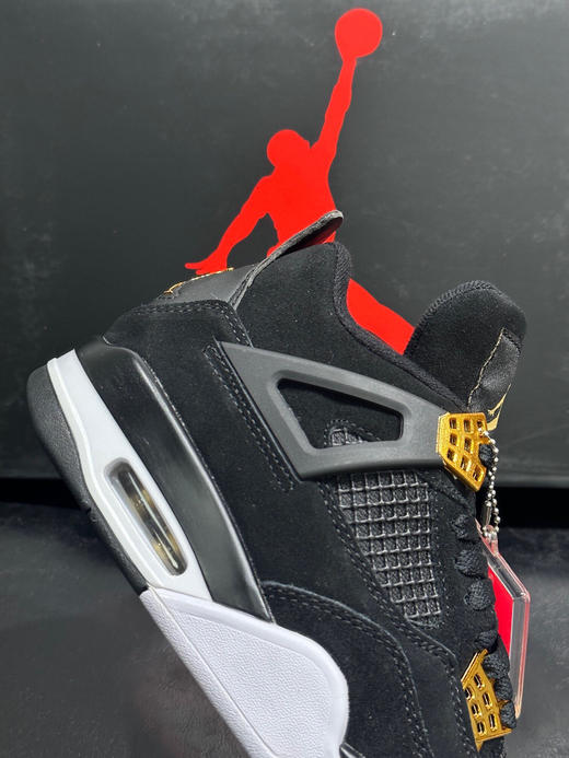 秋冬特惠💰530 纯原版本 # Air Jordan 4 黑金 商品图5