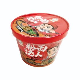 共城胖姐粉面达人金汤肥牛175g*12桶