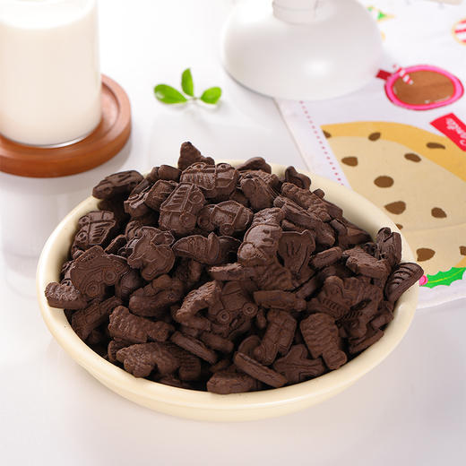 俄罗斯爱比可®斯帝瓦玩具形饼干黑可可味280g/152505 香浓酥脆可口 商品图1