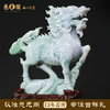 慈元阁定制龙骧麟振翡翠麒麟摆件家居办公客厅装饰品摆设开业礼品 商品缩略图1