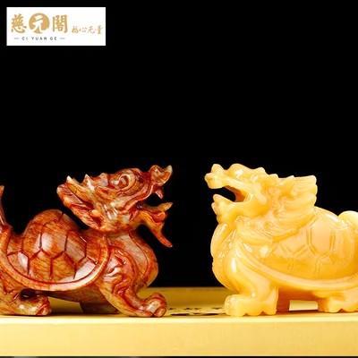 慈元阁定制黄铜龙龟摆件家居办公室装饰门店开业礼品 商品图3