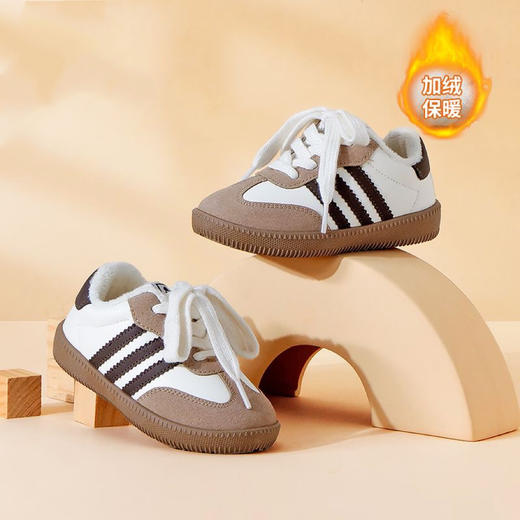 【保暖加绒❗️巴布豆儿童童鞋】百搭软底德训鞋，冬季新款加绒加厚保暖 男女童宝宝鞋棉鞋德训鞋 跑跳无压力马年送礼新年礼盒年货礼盒新年礼盒年货礼盒 商品图2