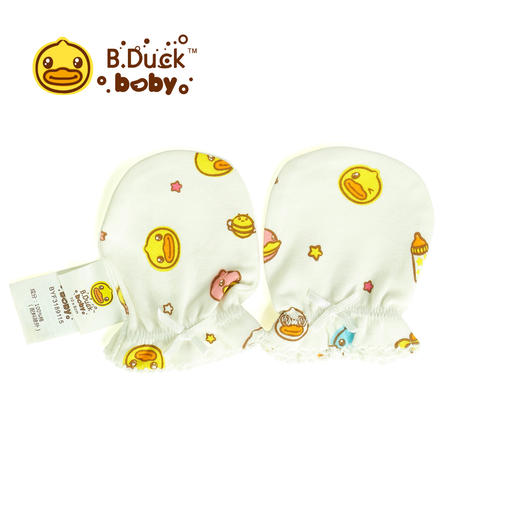 【专柜同款精品】B.Duck 婴儿手套白色（均码） 商品图1