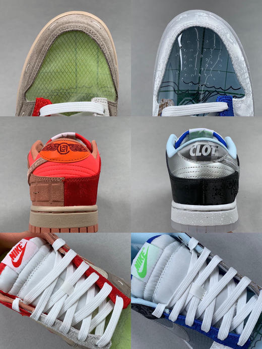 秋冬特惠💰630 莞产版本 # CLOT x NK Dunk Low "The What? " 商品图7